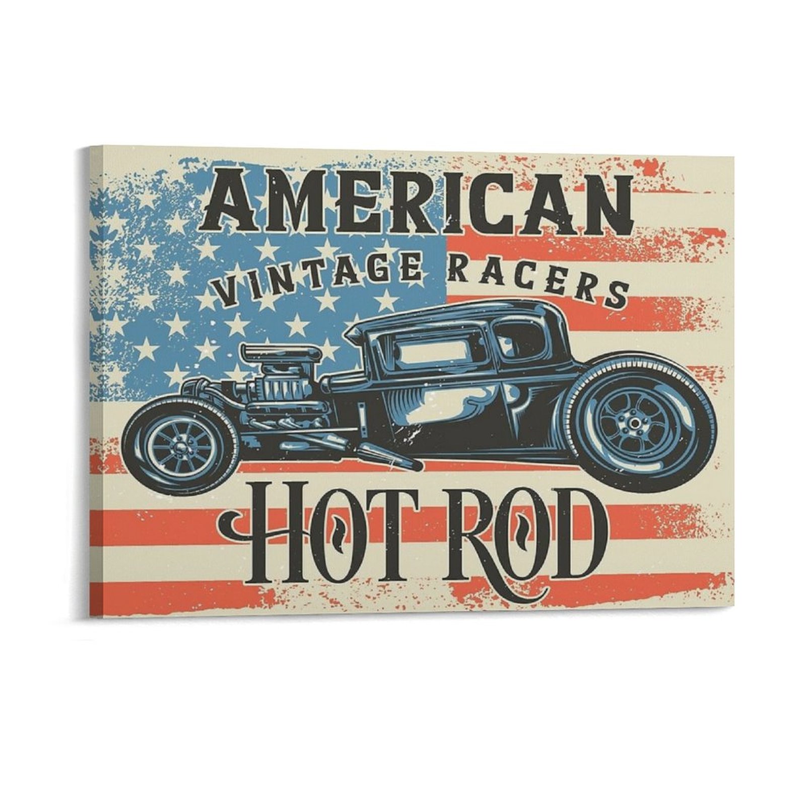 Home Cinema Usa - American Hot Rod Pittura su tela
