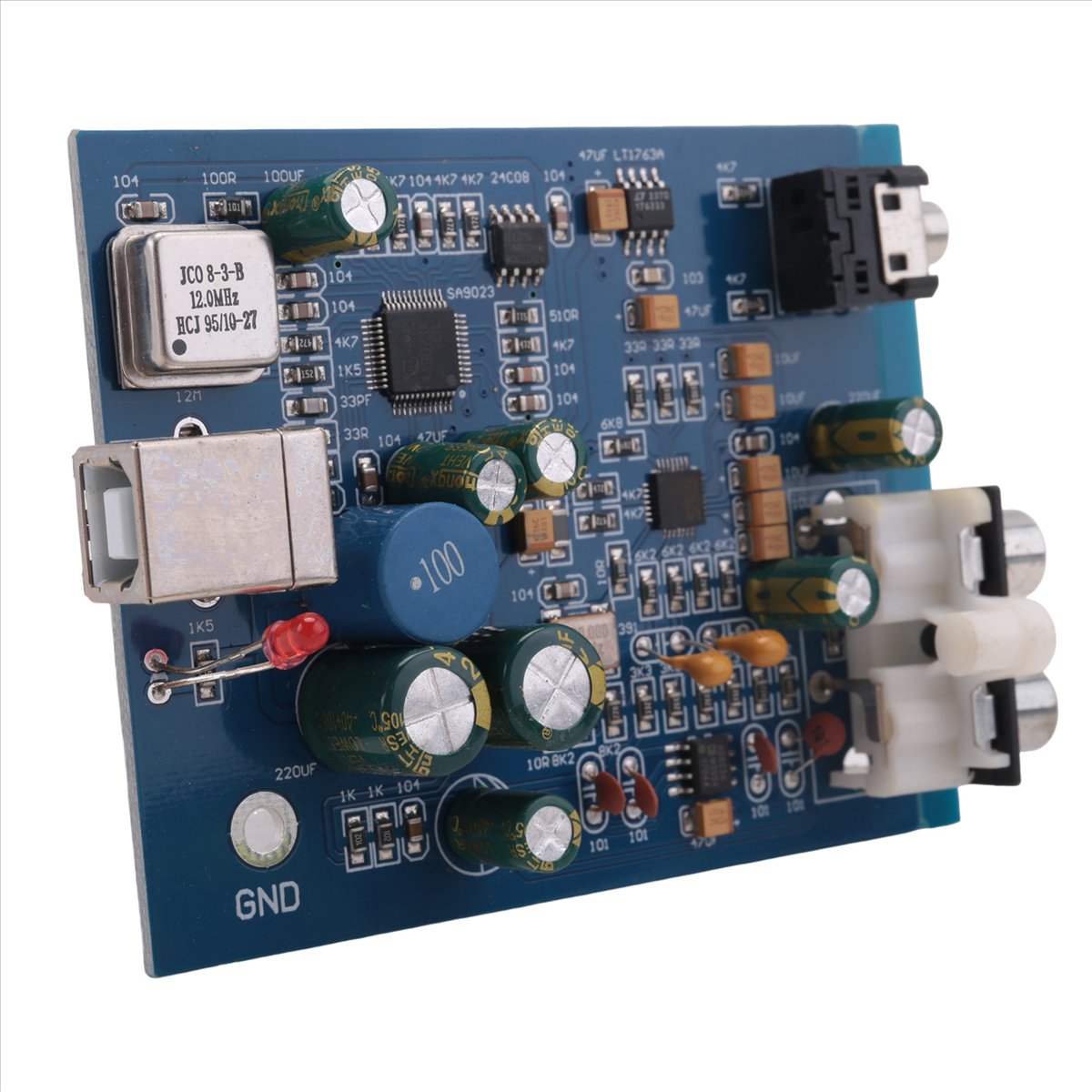Home Cinema Hall - Scheda Decoder USB Mini A64I ES9028K2M+SA9023,