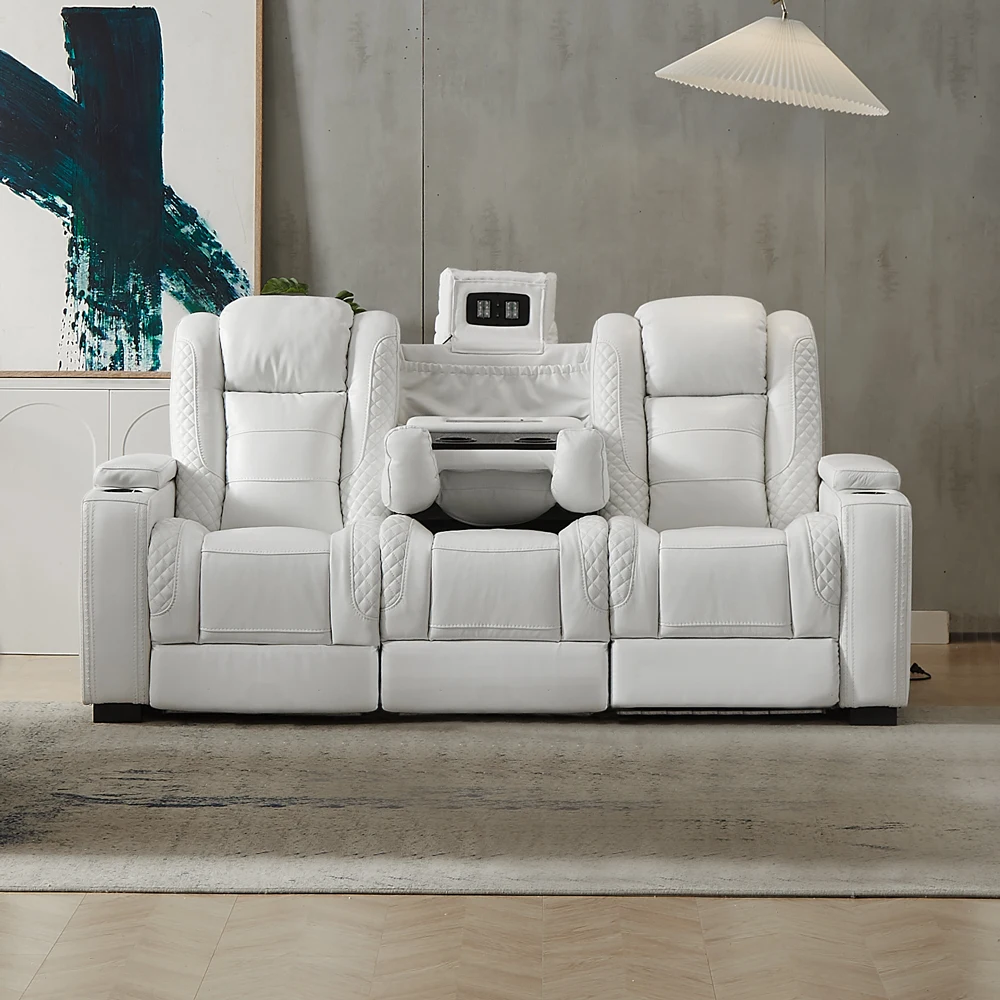 Home Cinema Usa - Divano Reclinabile Elettrico di Lusso in