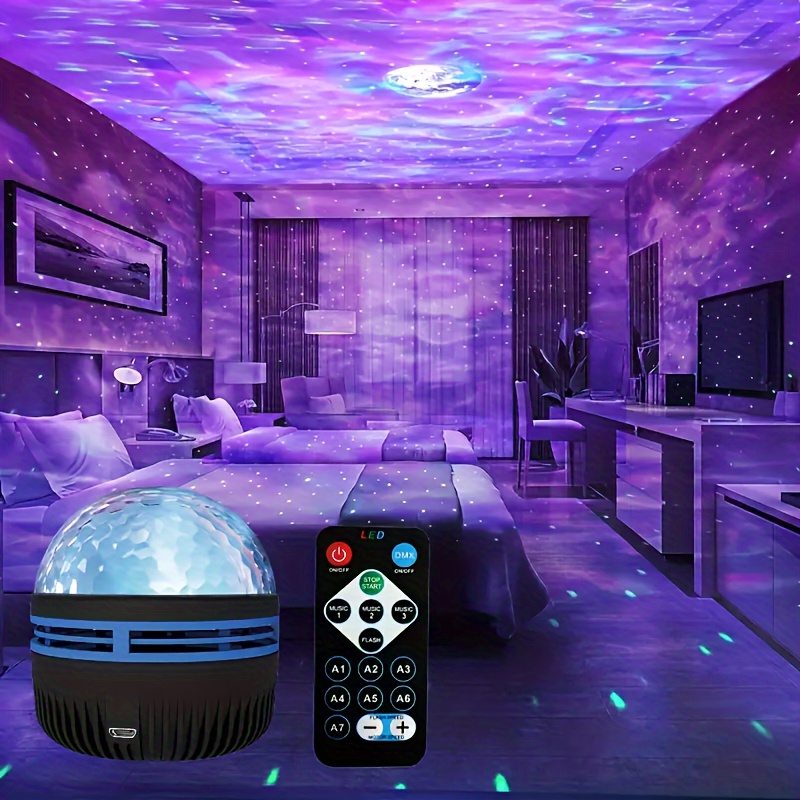 Home Cinema Led Projector - Lampada da proiezione rotante per atmosfera