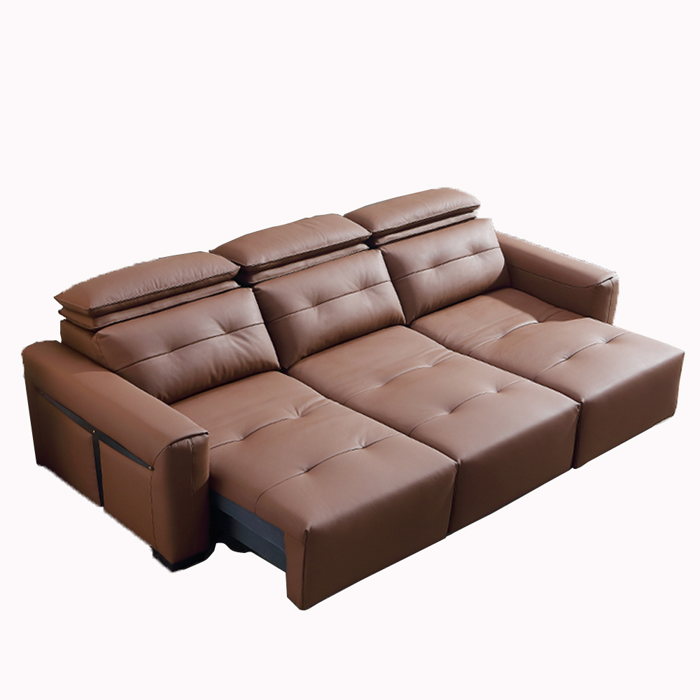 Home Cinema Usa - Divano letto convertibile elettrico in vera