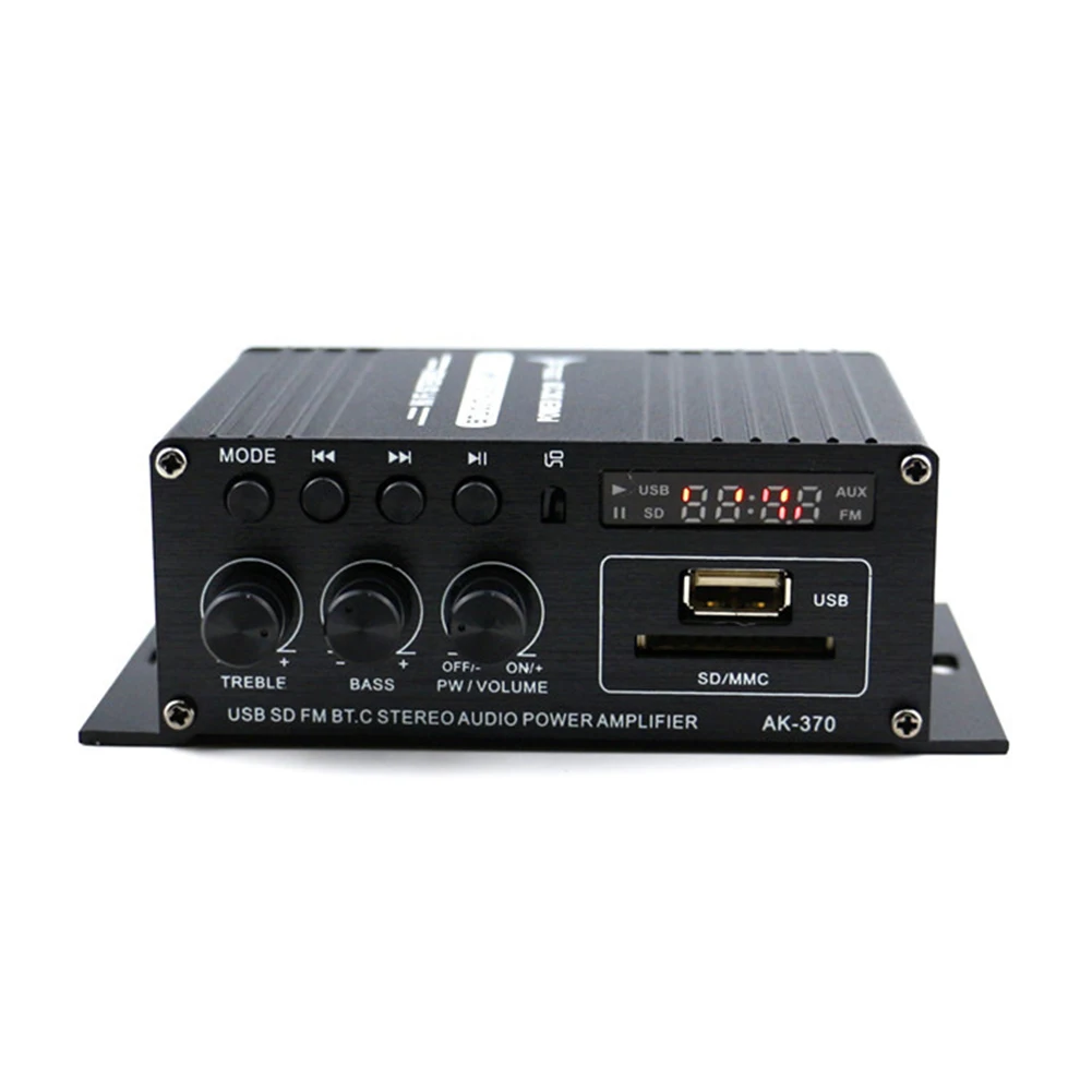 Amplificatore Bluetooth AK-370 - Home Cinema Hall recensione e prezzo
