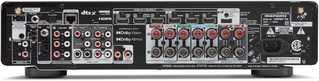 Ricevitore Marantz Cinema 70S  - Home Cinema Usa recensione e prezzo