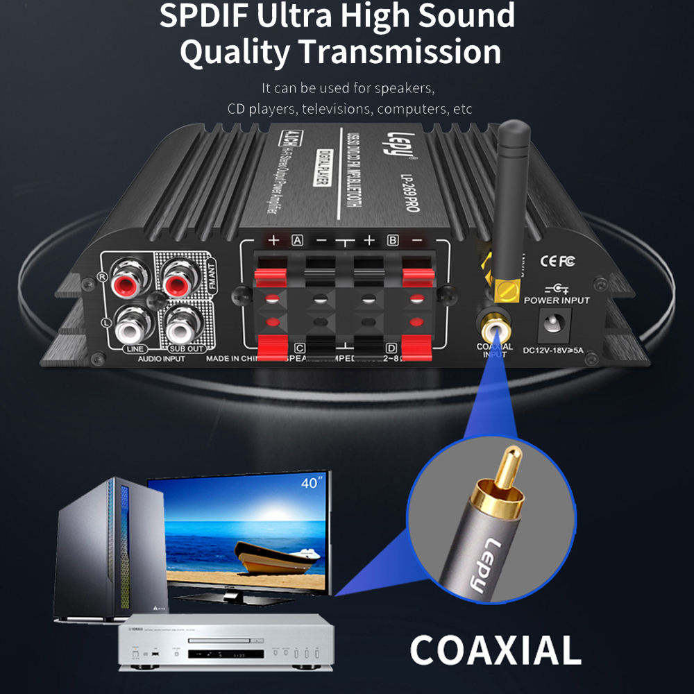 LEPY LP-269PRO Amplificatore a - Home Cinema Hall recensione e prezzo