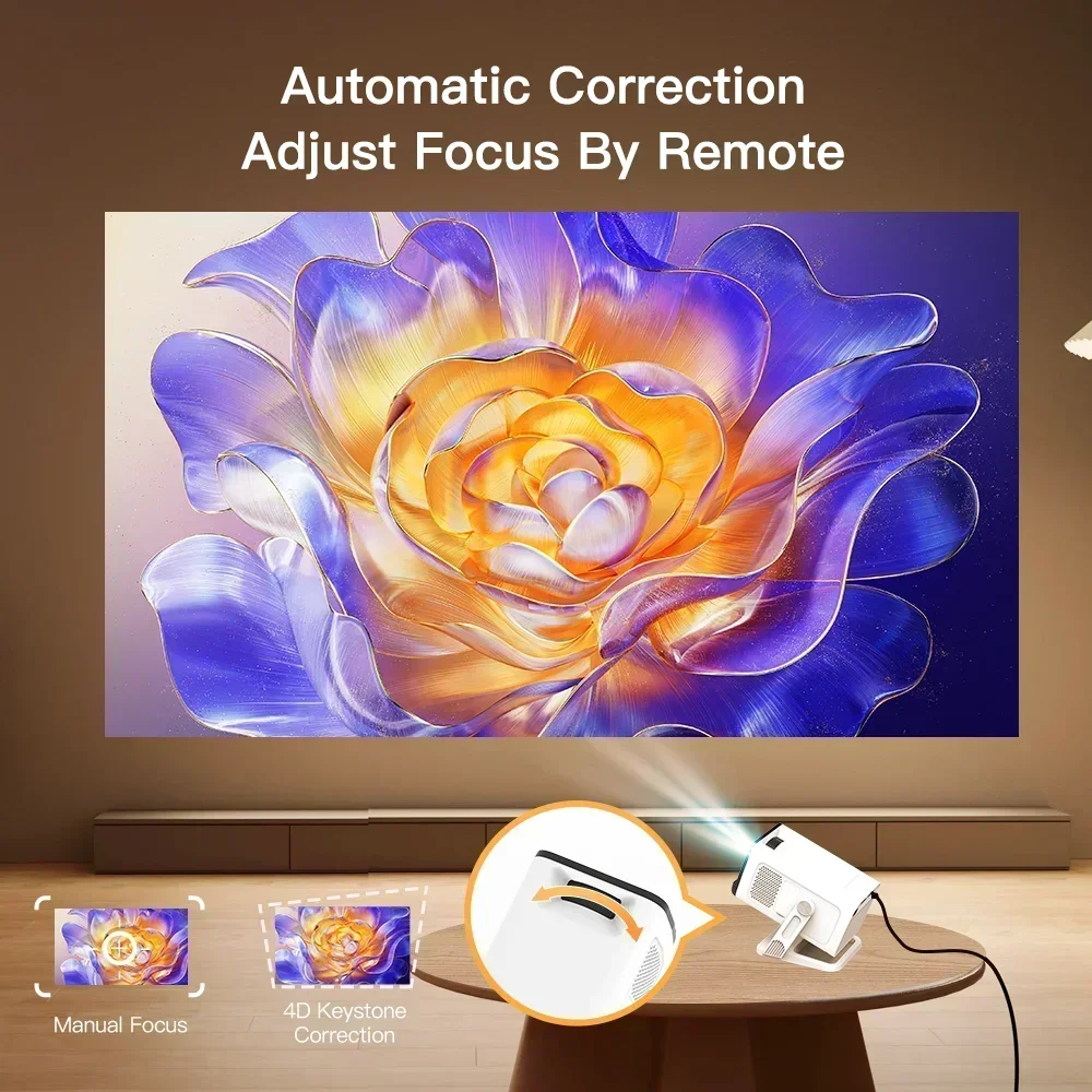 Mini Proiettore Wifi6 e BT5.4, - Home Cinema Led Projector recensione e prezzo
