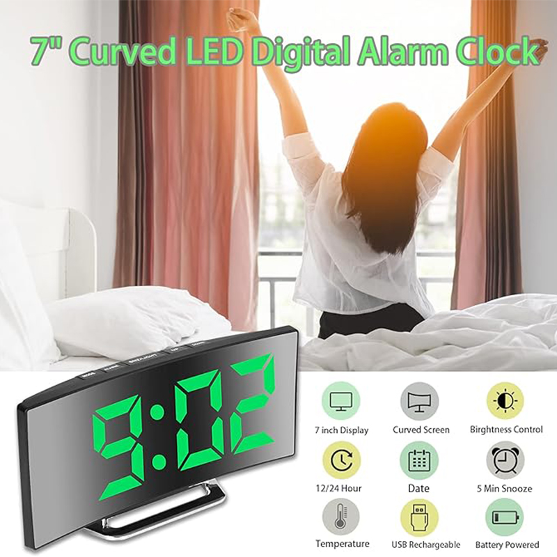 Sveglia digitale a LED Specchi - Home Cinema Led recensione e prezzo