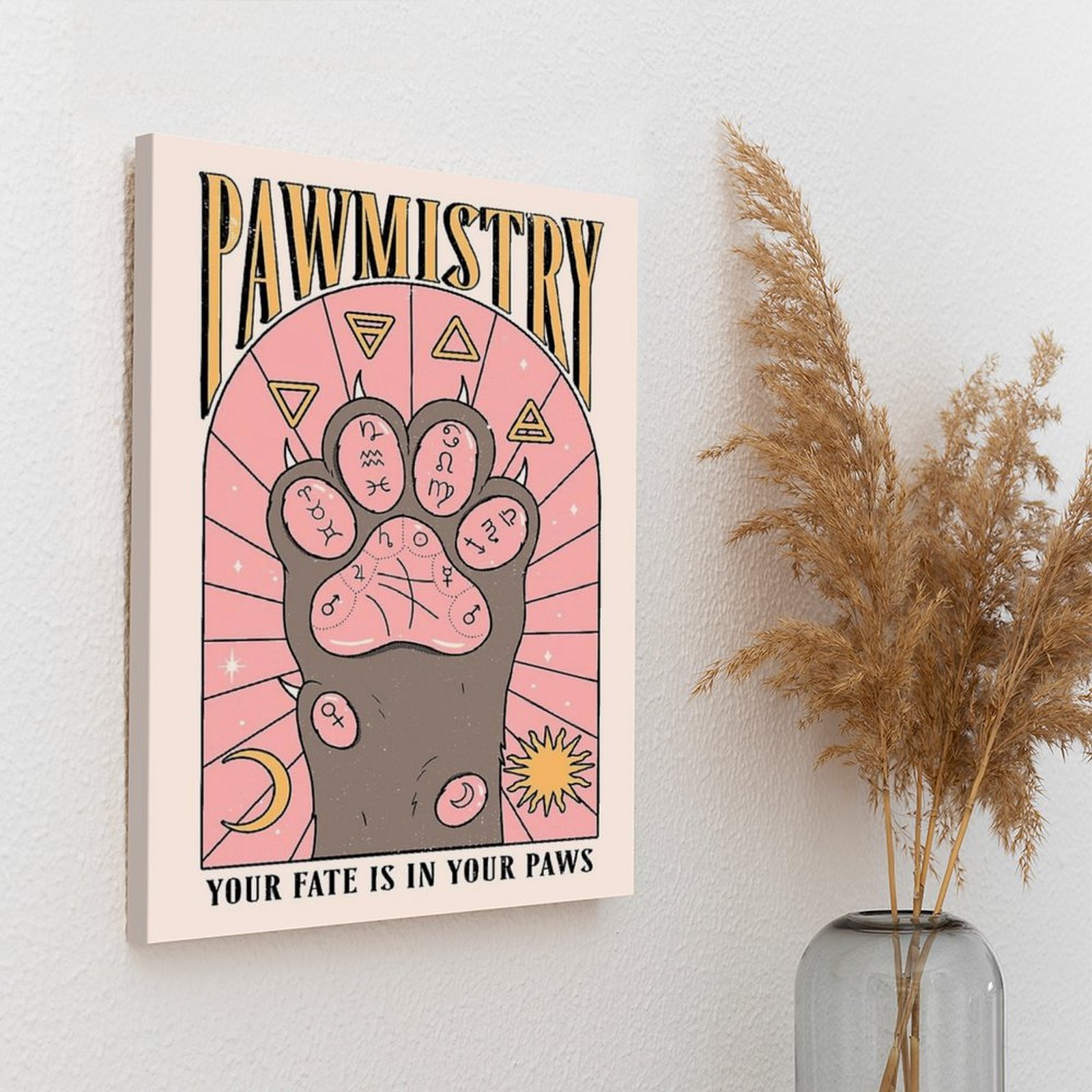 Pawmistry Pittura su tela Post - Home Cinema Usa recensione e prezzo